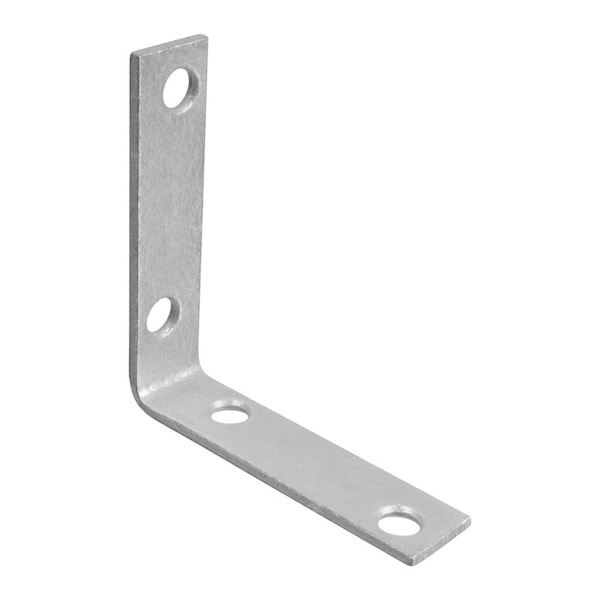 National Hardware National Hardware 2.5 in. H X 5/8 in. W X 0.1 in. D Galvanized Steel Inside Corner Brace, PK4 N208-751 - main
